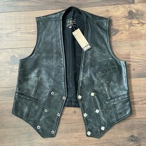 Vintage Leather Vest